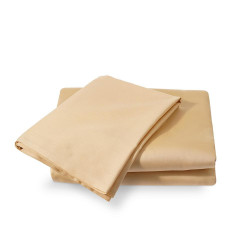 Долен чаршаф в жълто - Памучен Сатен